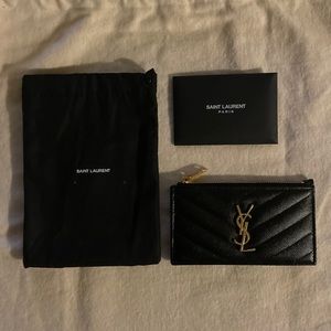 YSL - Fragment Card Case Wallet